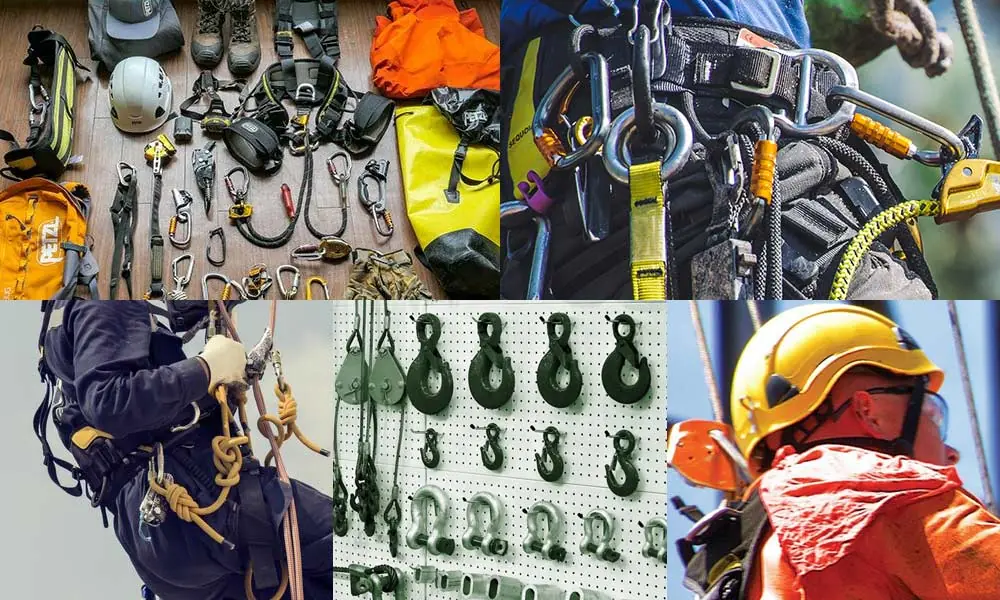 Certified access, rescue and rigging equipment
